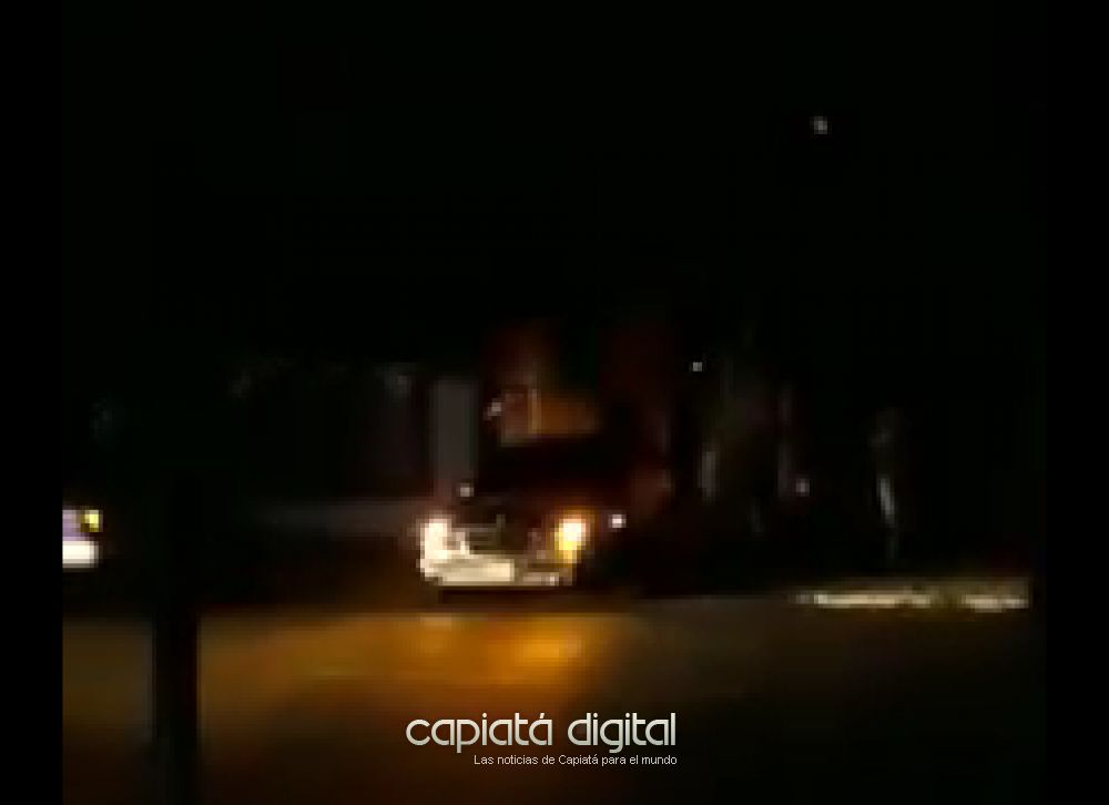 Entierro ya en medio de la oscuridad alter a vecinos de Capiat