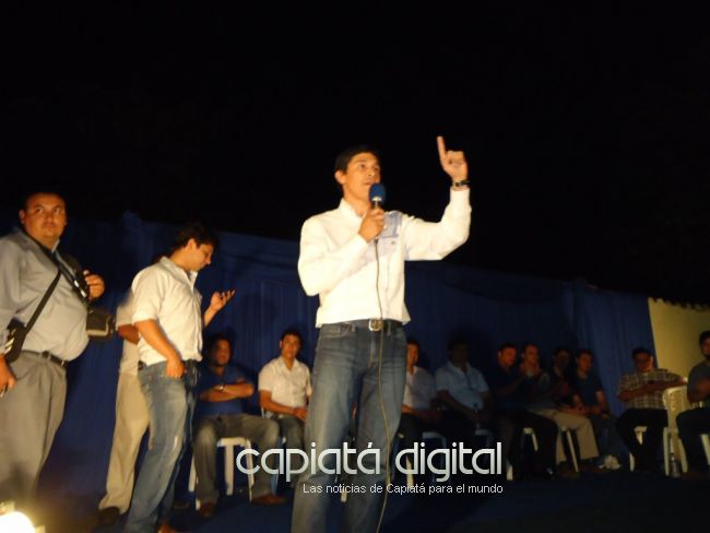 Cristian Ocampos propone un PLRA fuerte e institucionalizado en Capiatá