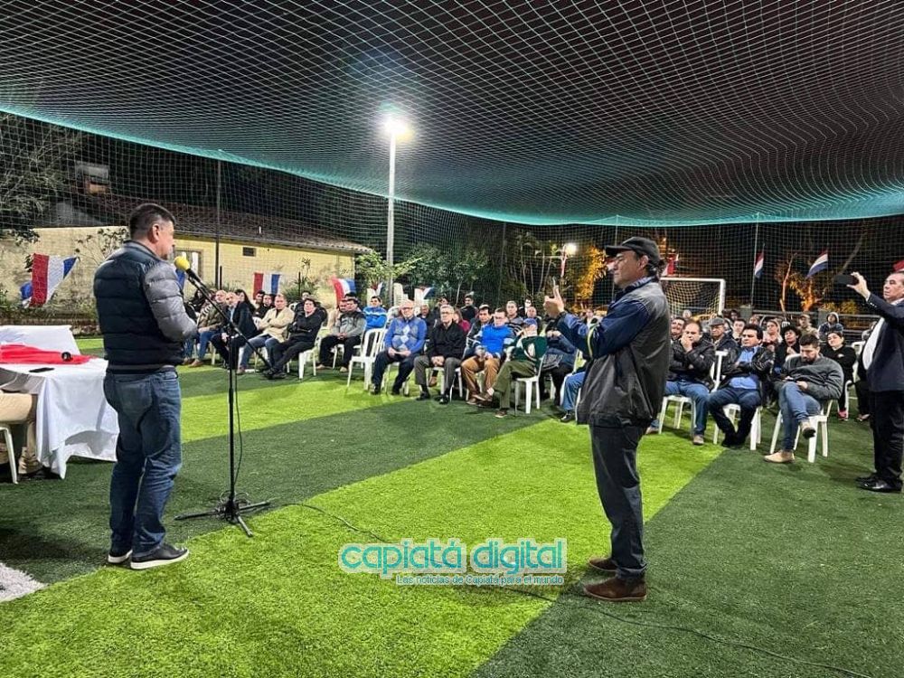 Grupo de militares retirados y colorados libres suman apoyo a Efrain en Capiatá