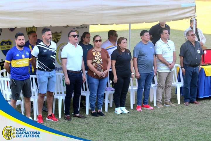 Arrancó campeonato 2024 de la Liga Capiateña con empate en el primer partido