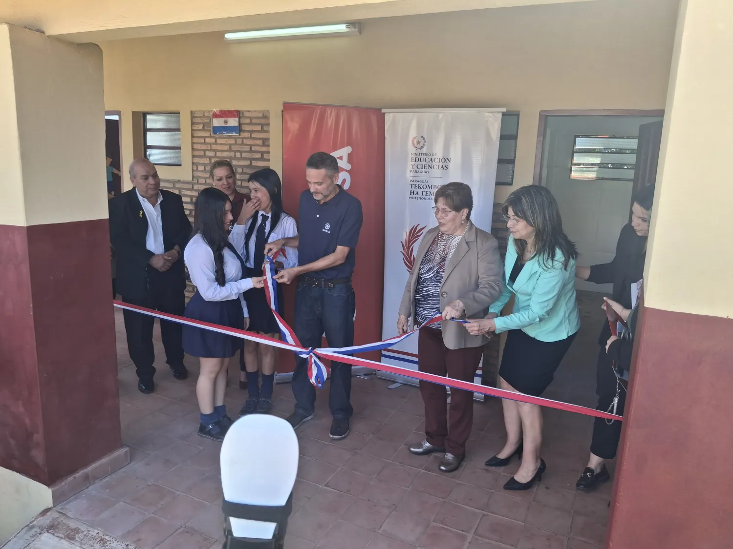 Cahpsa sigue apostando a mejores condiciones para la educación en Capiatá