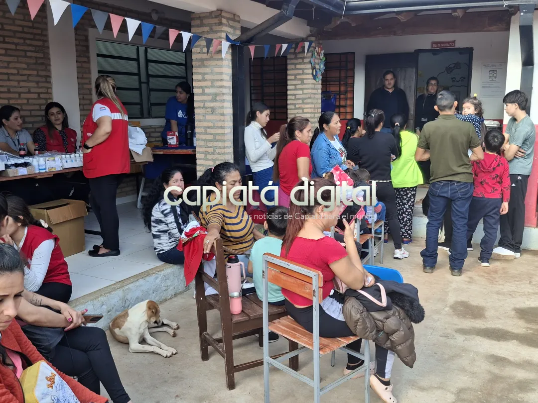 CAHPSA sigue con su asistencias comunitarias en Capiatá